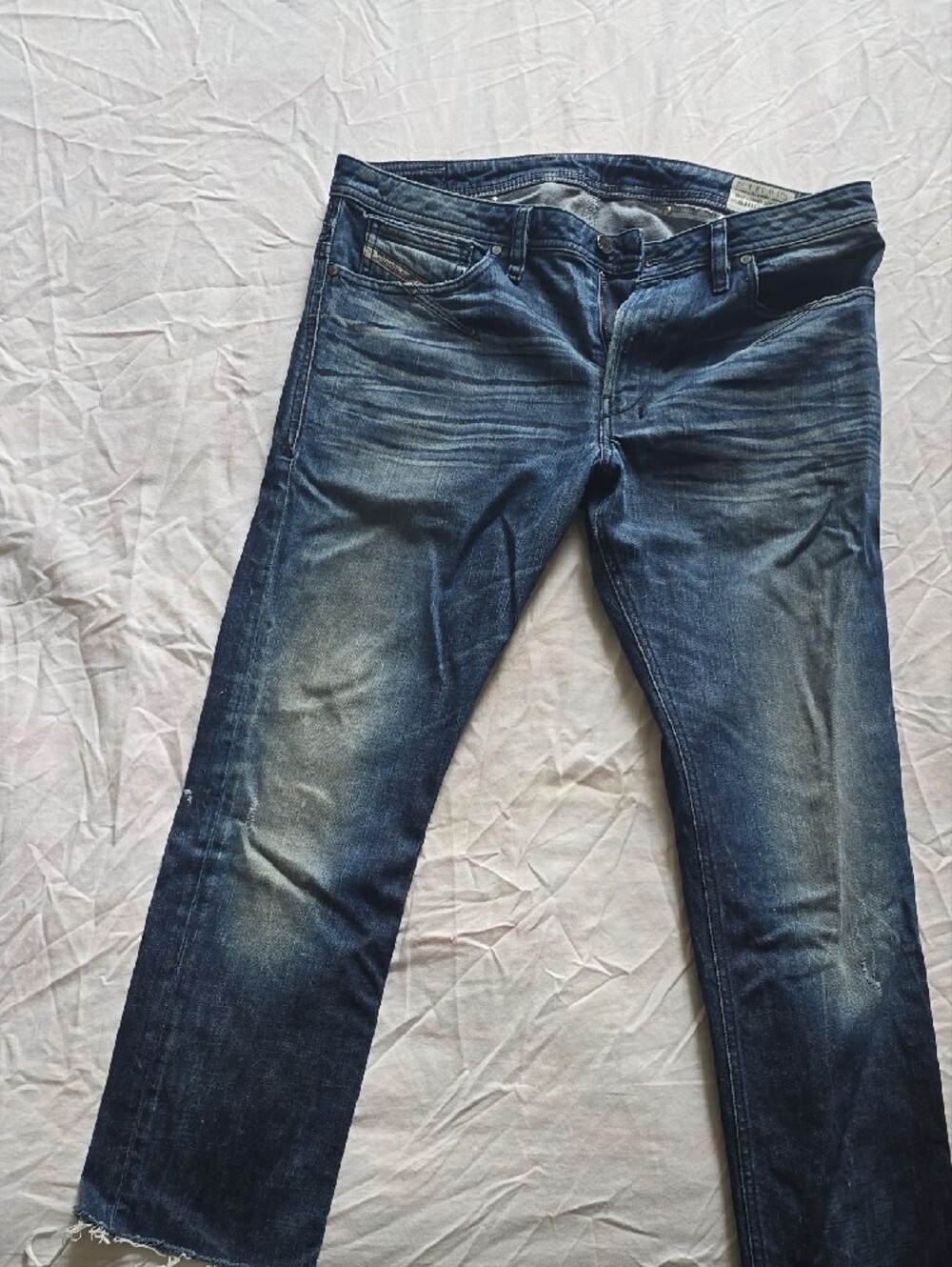 Diesel Shioner Slim-Skinny Jeans - Blue Denim 33x26